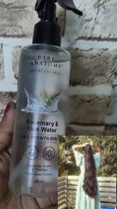 ''Bare Anatomy Rosemary and Rice Water Hair Growth Spray''