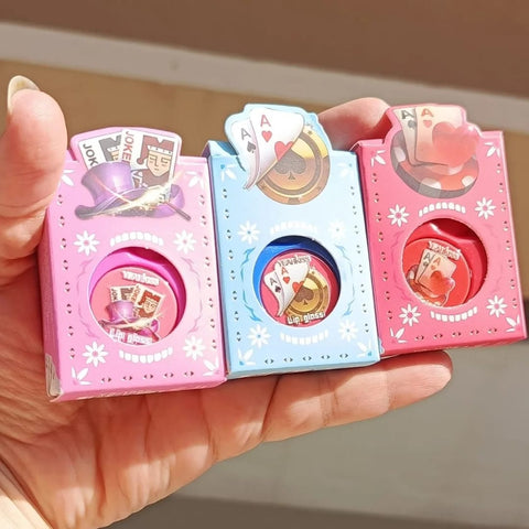 *YEAHKISS Heart Lip Gloss | Tinted Lip Oil | Cute Heart Bottle | Baby Pink Shade*