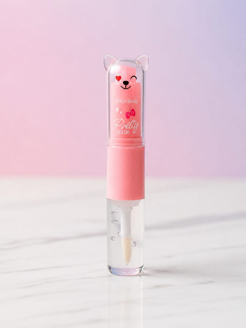 *Color Castile Hello Cute Bunny 6-in-1 Mini Lip Gloss Set | Kawaii Bunny Gift Box*