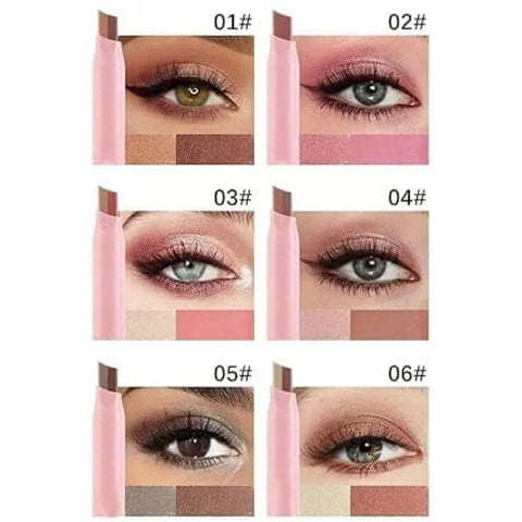 Mocallure 2-in-1 Fruity Lipstick Lip Gloss Set | 4 PCS with Cute Fruit Keychains*