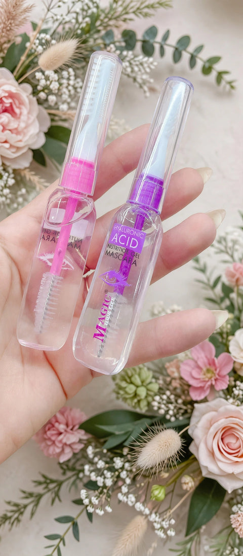 *Magic Transparent Gel Mascara & Brow Gel | Hyaluronic Acid | Natural Lash Lift*