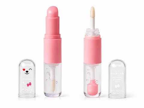 *Color Castile Hello Cute Bunny 6-in-1 Mini Lip Gloss Set | Kawaii Bunny Gift Box*